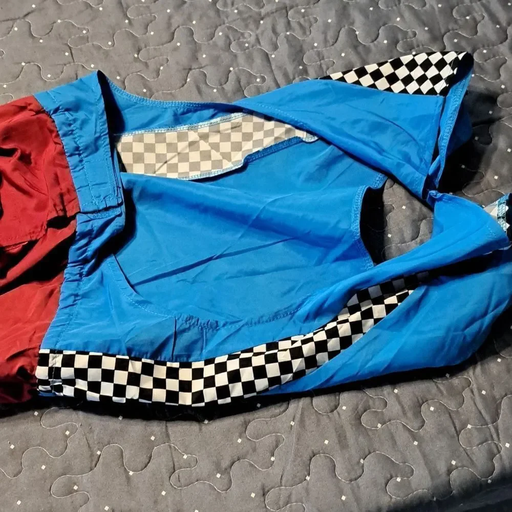 Race car driver pet costume size medium new